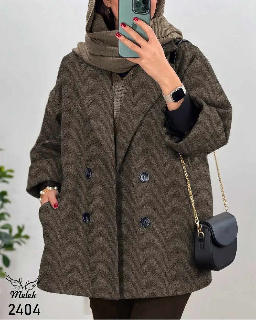 پالتو کتی اسپورت یقه انگلیس...