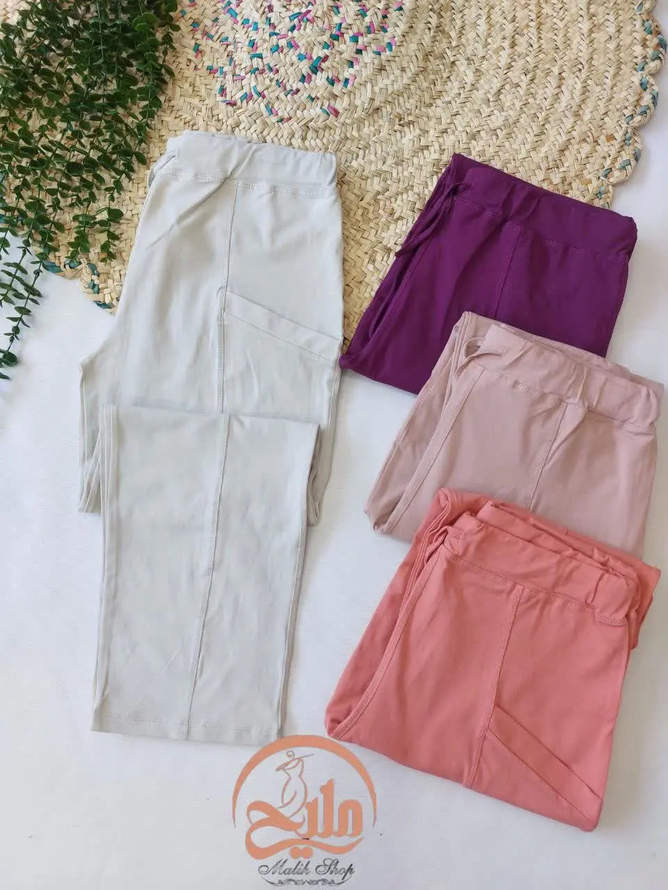 ✅شلوار پنبه یکرو جیب دار😍