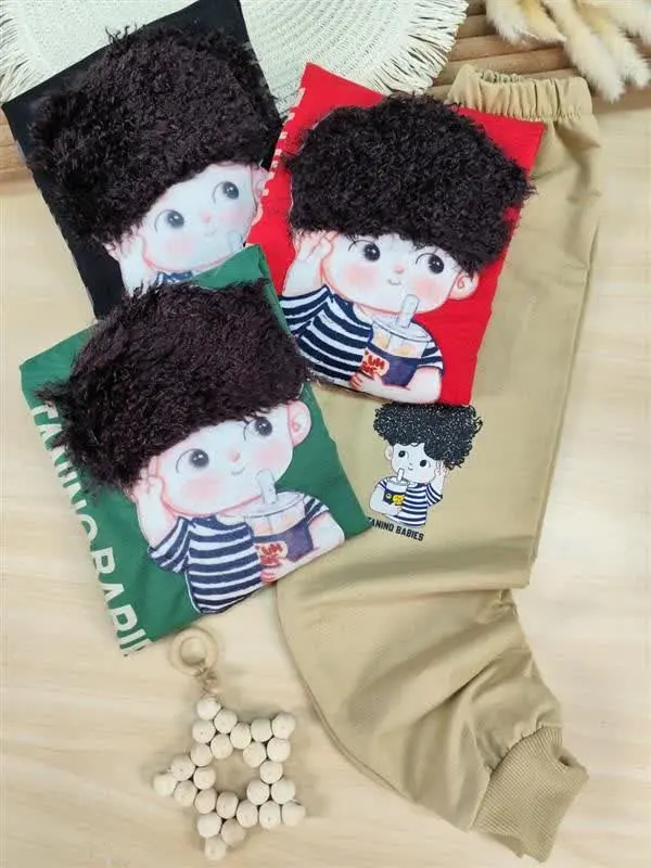 💥 بلوز و شلوار پسر و آبمیوه 💥