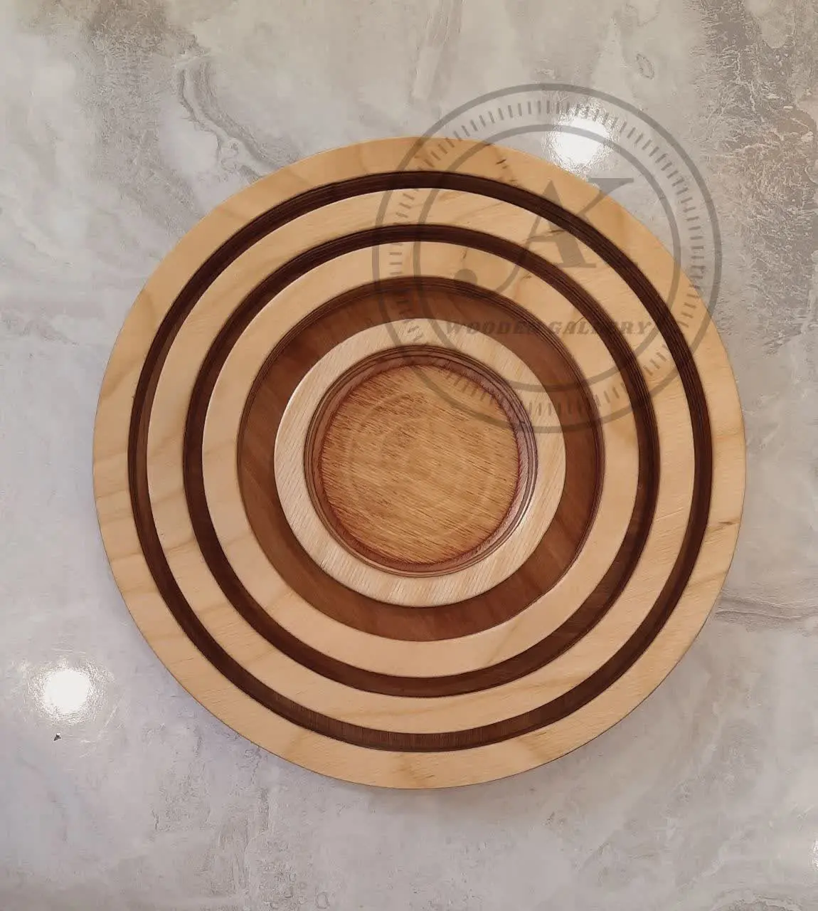 ست پذیرایی ۴ سایز گرد
