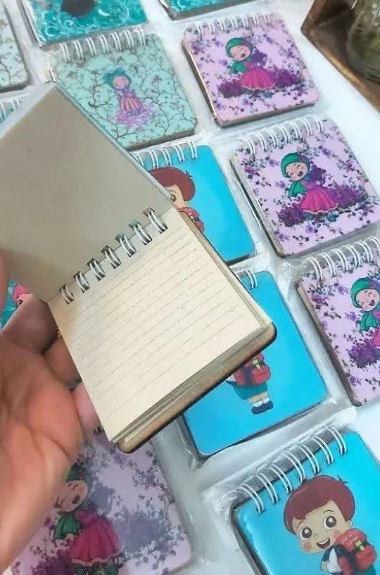 دفترچه های ۴۰ برگ خطی جلد ر...