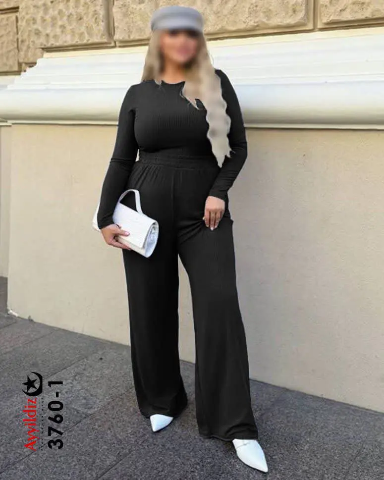 ✅ست بلوز شلوار راحتی سایز ب...