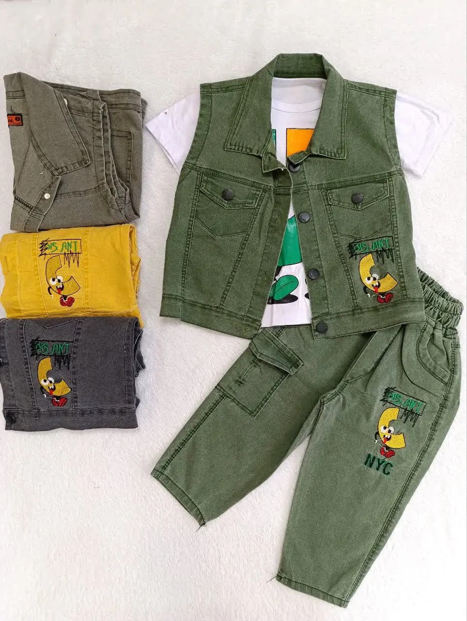 سه تیکه کتان CT
