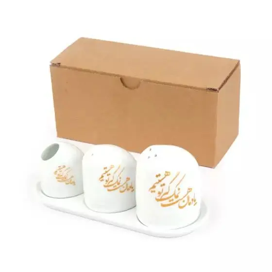 ست نمکدان جنس چینی
