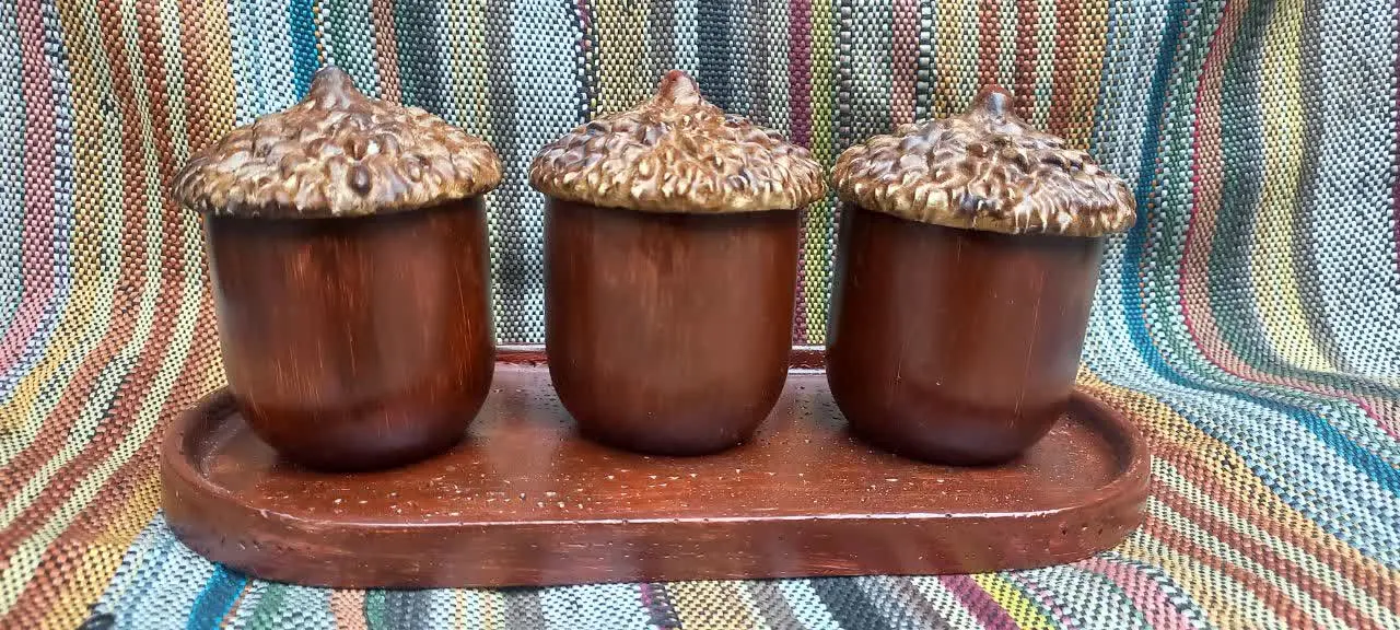 ✨ست جا ادویه طرح بلوط✨
