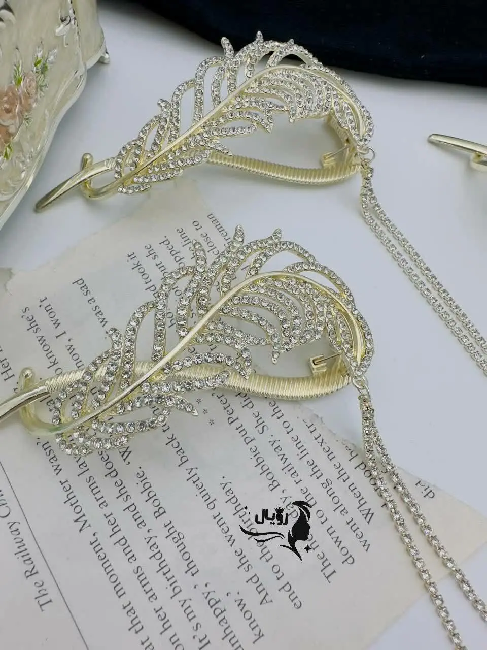 #گیره_چفتی_پر🍃
