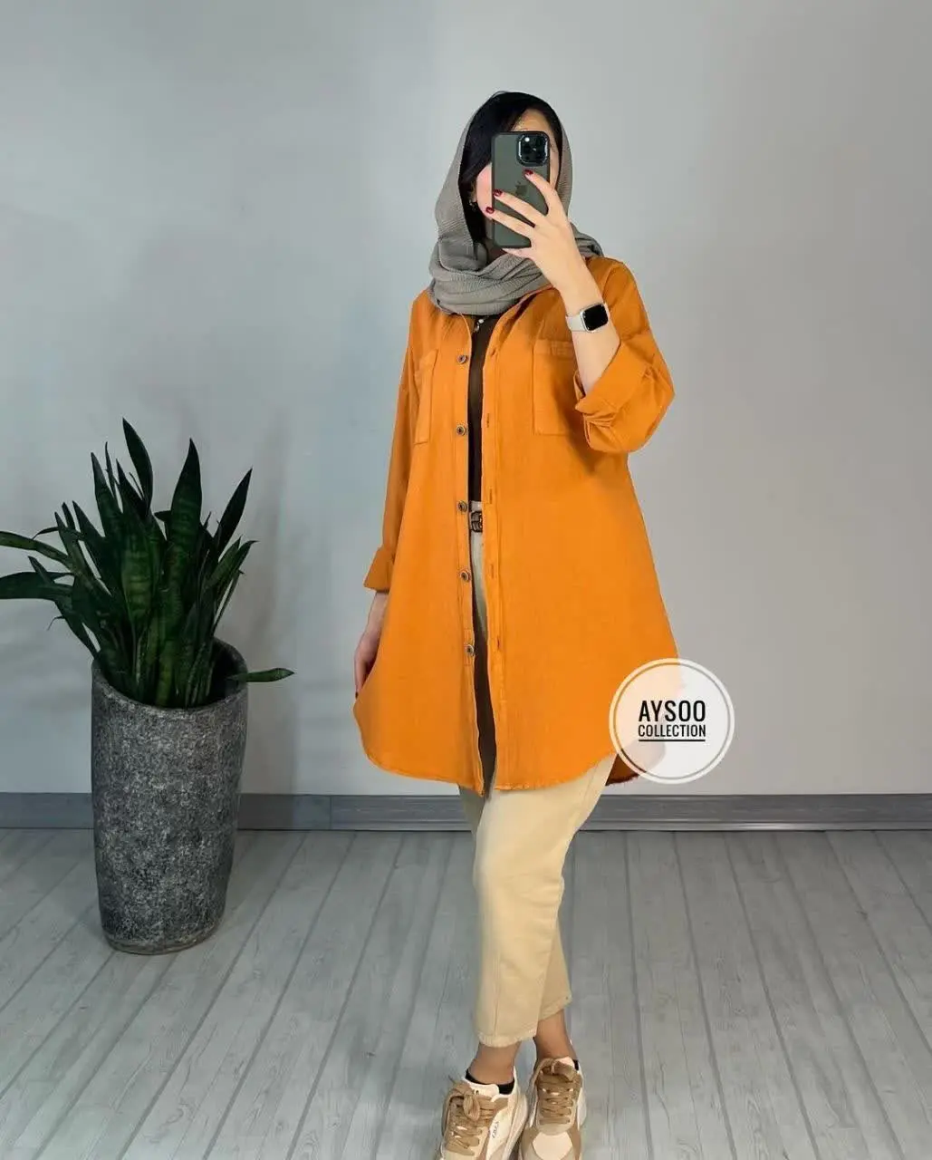 مدل گلوریا با پارچه لینن ترک 
