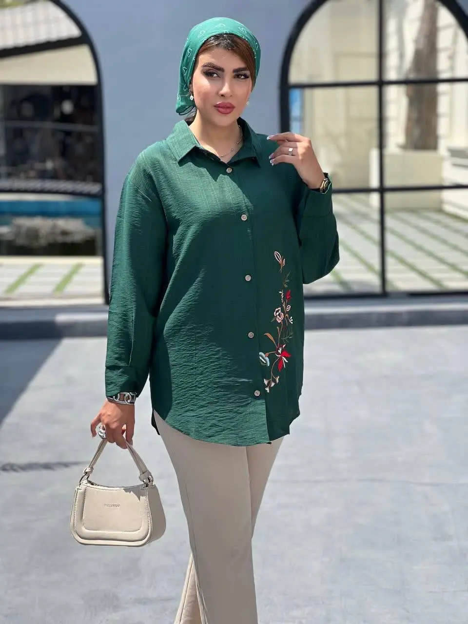 نام: شومیز بابوس گلدوزی
