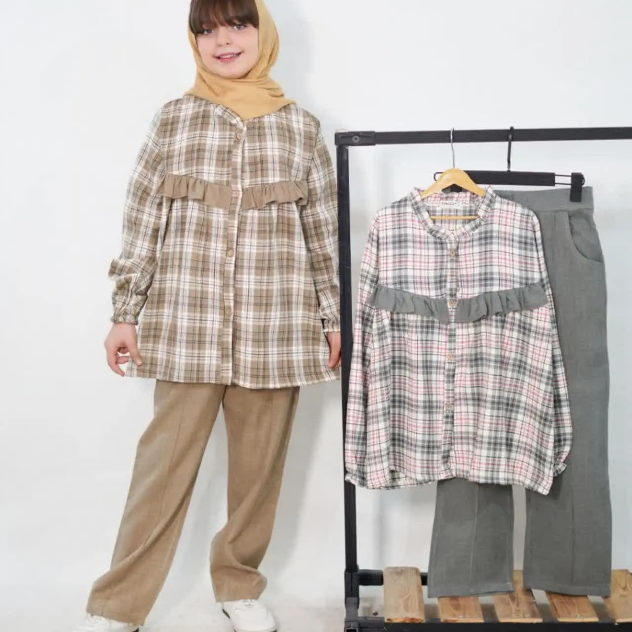 ست تونیک و شلوار نوجوان تقد...