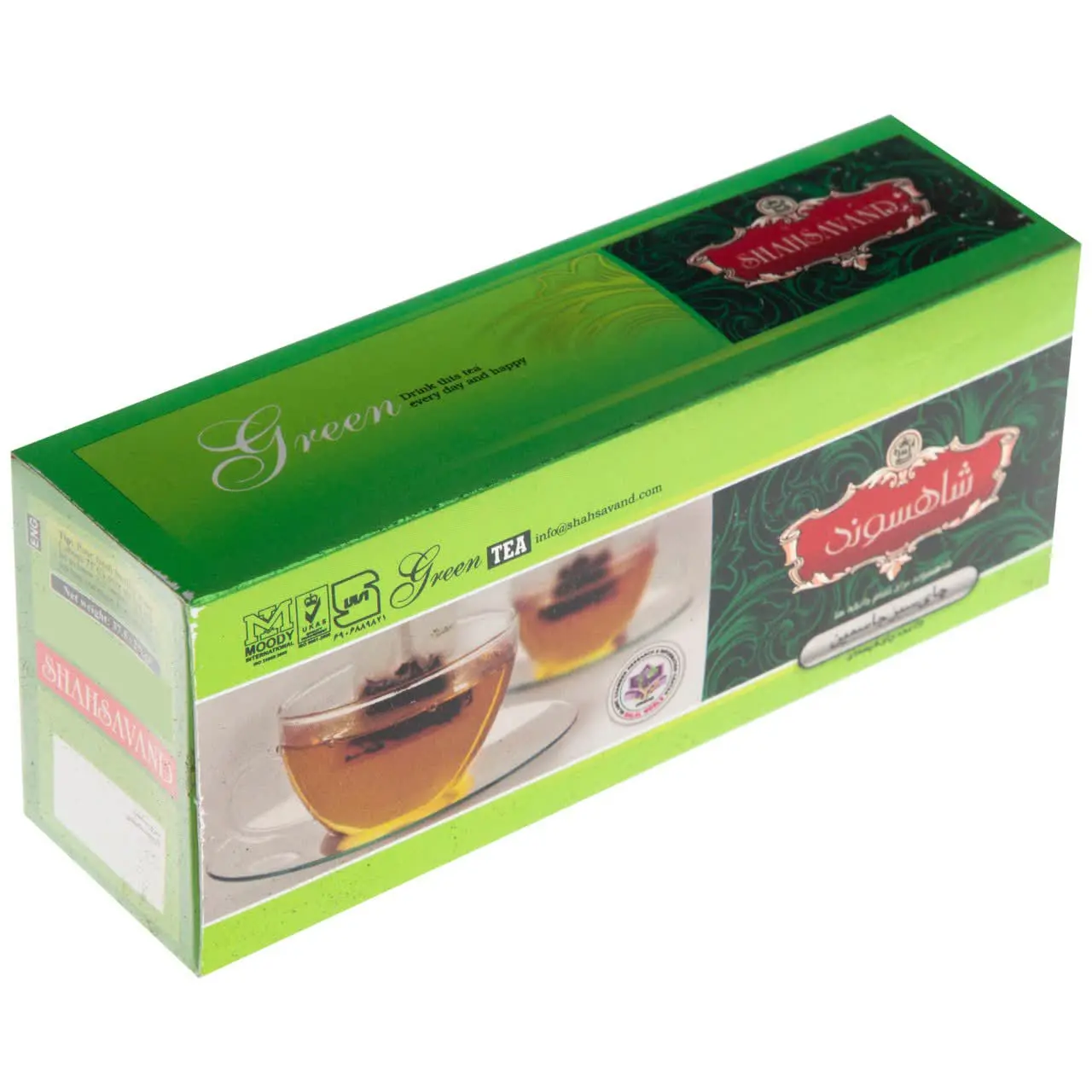 #چای_تی_بگ_سبز_شاهسوند_۲۵_عددی
