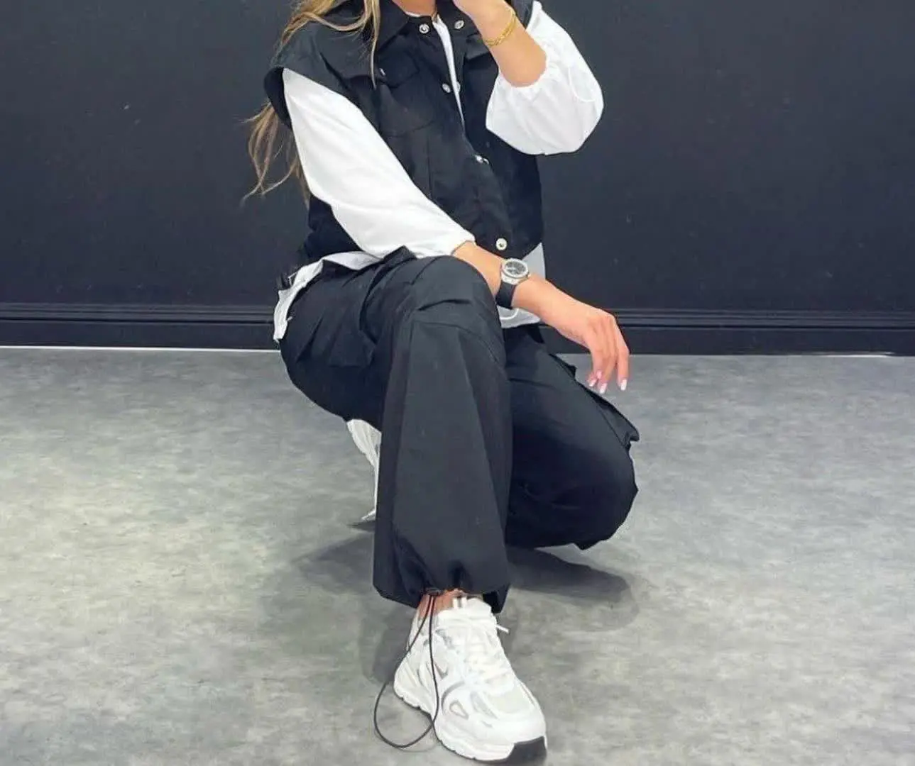 ❤️نام: بلوز و ژیله و شلوار ژاویا
