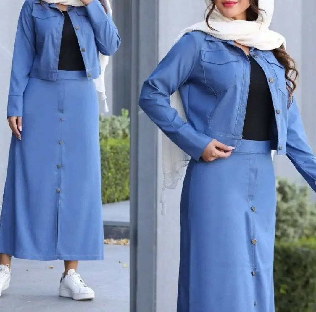 نام: کت و دامن جین ۱۰۹۷
