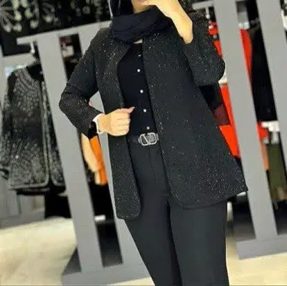 کت تک سودا نگین مشکی