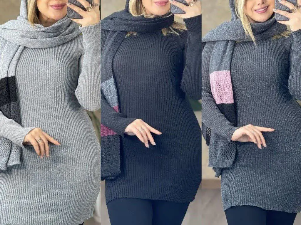 ❤️نام: گپ بافت یقه اسکی
