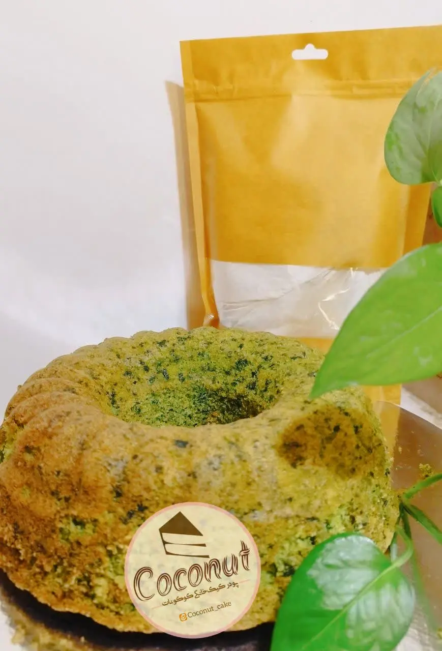 #پودر_کیک_اسفناج
