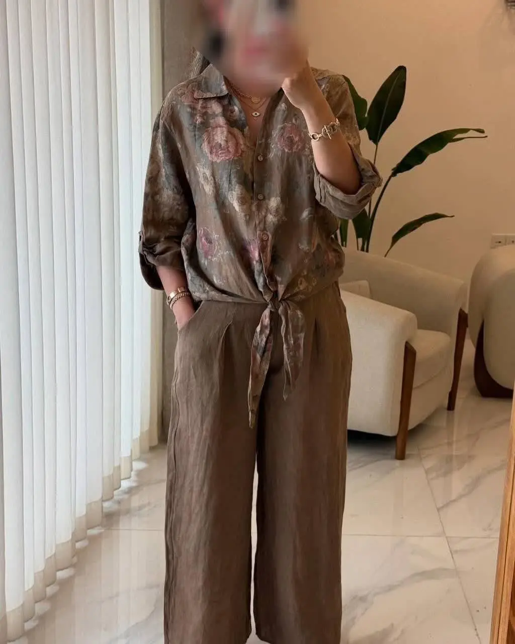 ⁨ ⁨ ⁨ ⁨ جا نمونی از پرفروووووش‌ترین ست امسال😋 تنخور و کیفیت بی نظیرررررر
