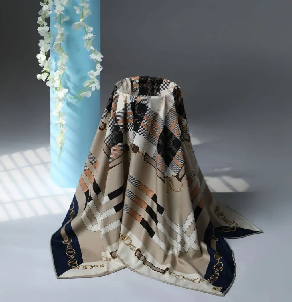 روسری ابریشم توییل ترک🌸🌱