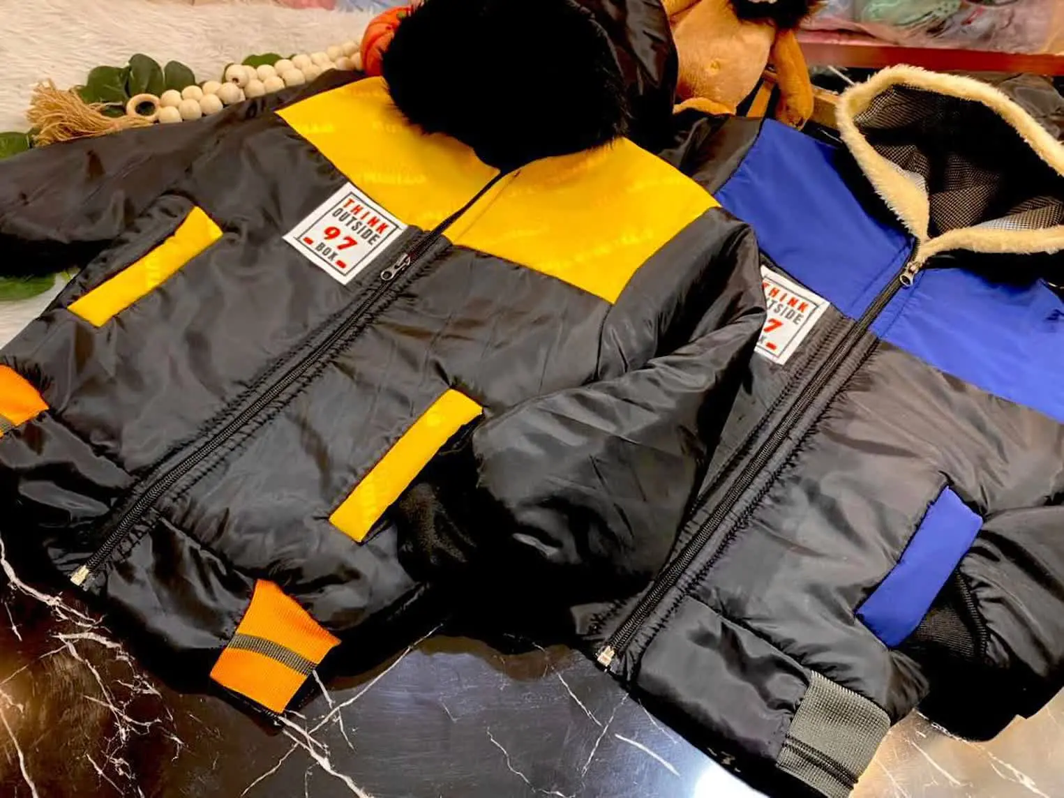 #پسرانه #کاپشن کلاه دار (ردیف ٢٤٩٧) 
