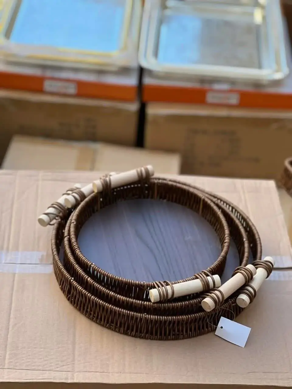 حراج بلک فرایدی سینی های راتان