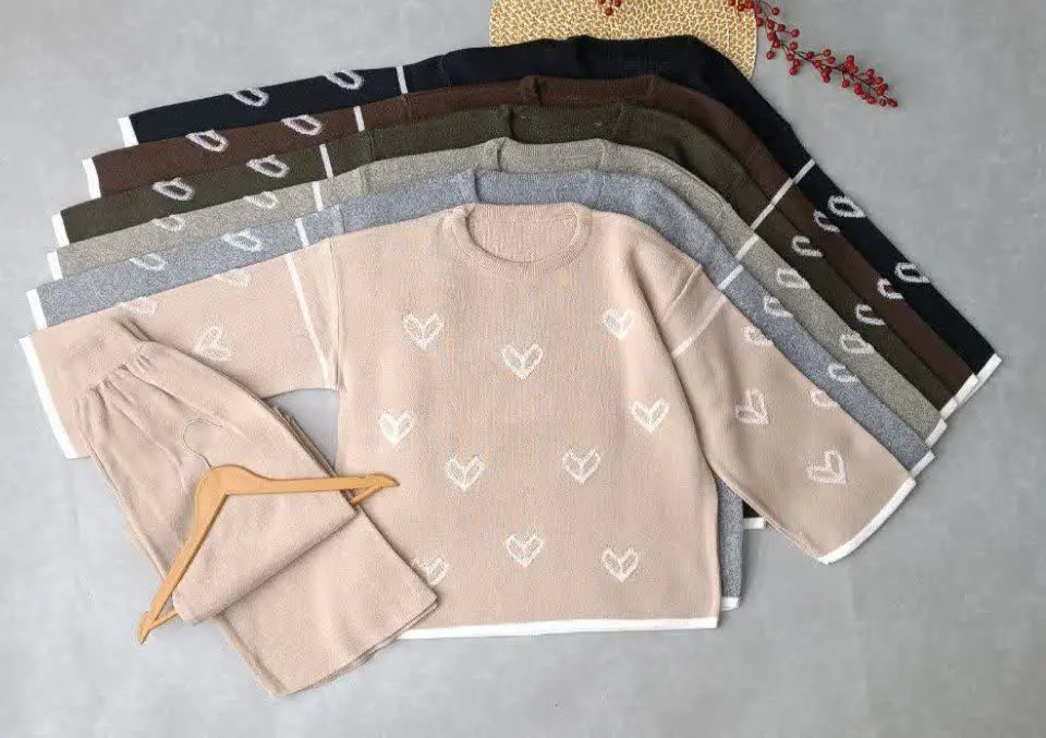 ✅ ست قلبی برجسته، بافت اکریلیک