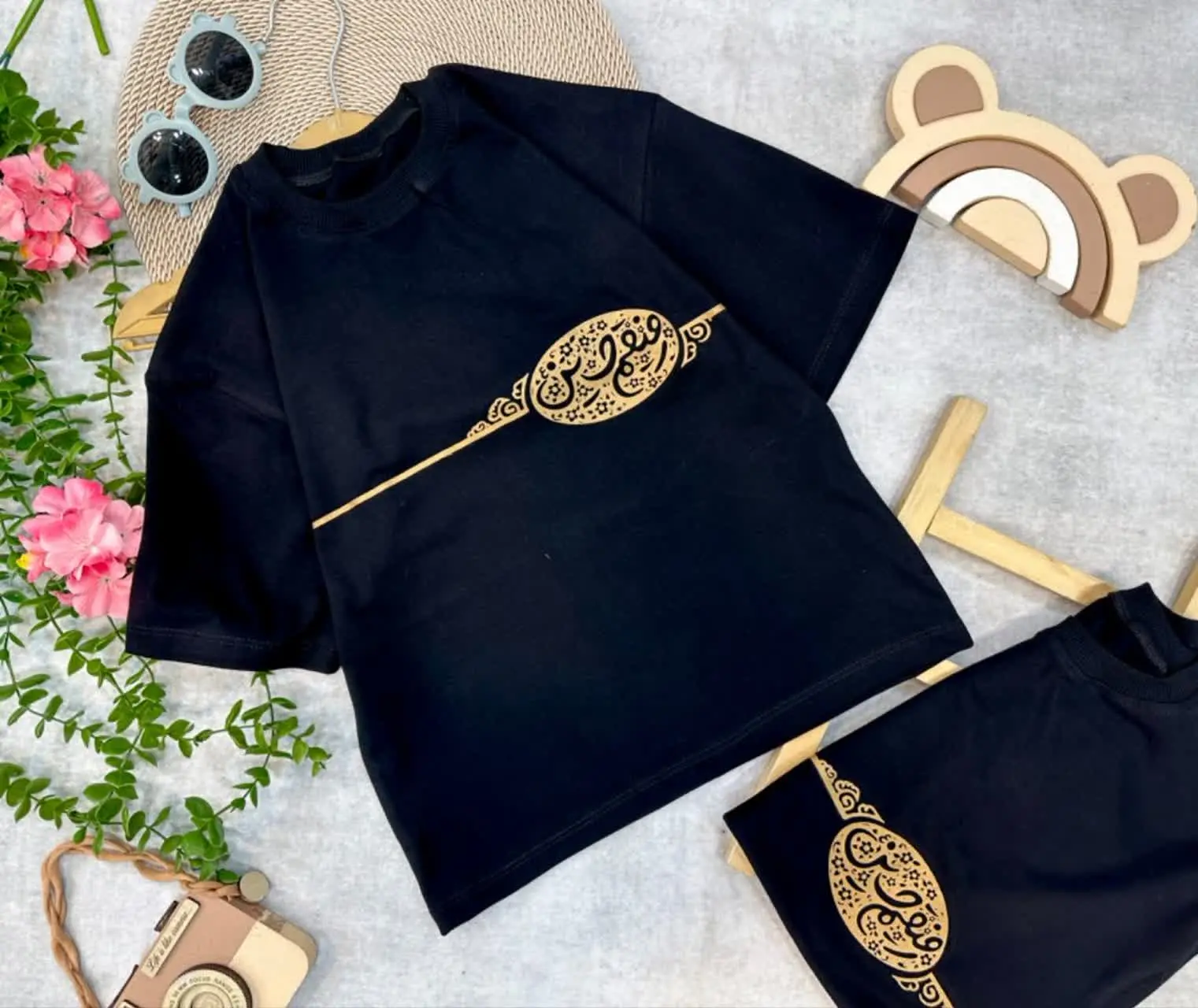 😍تیشرت تک پسرانه مشکی رفیقم...