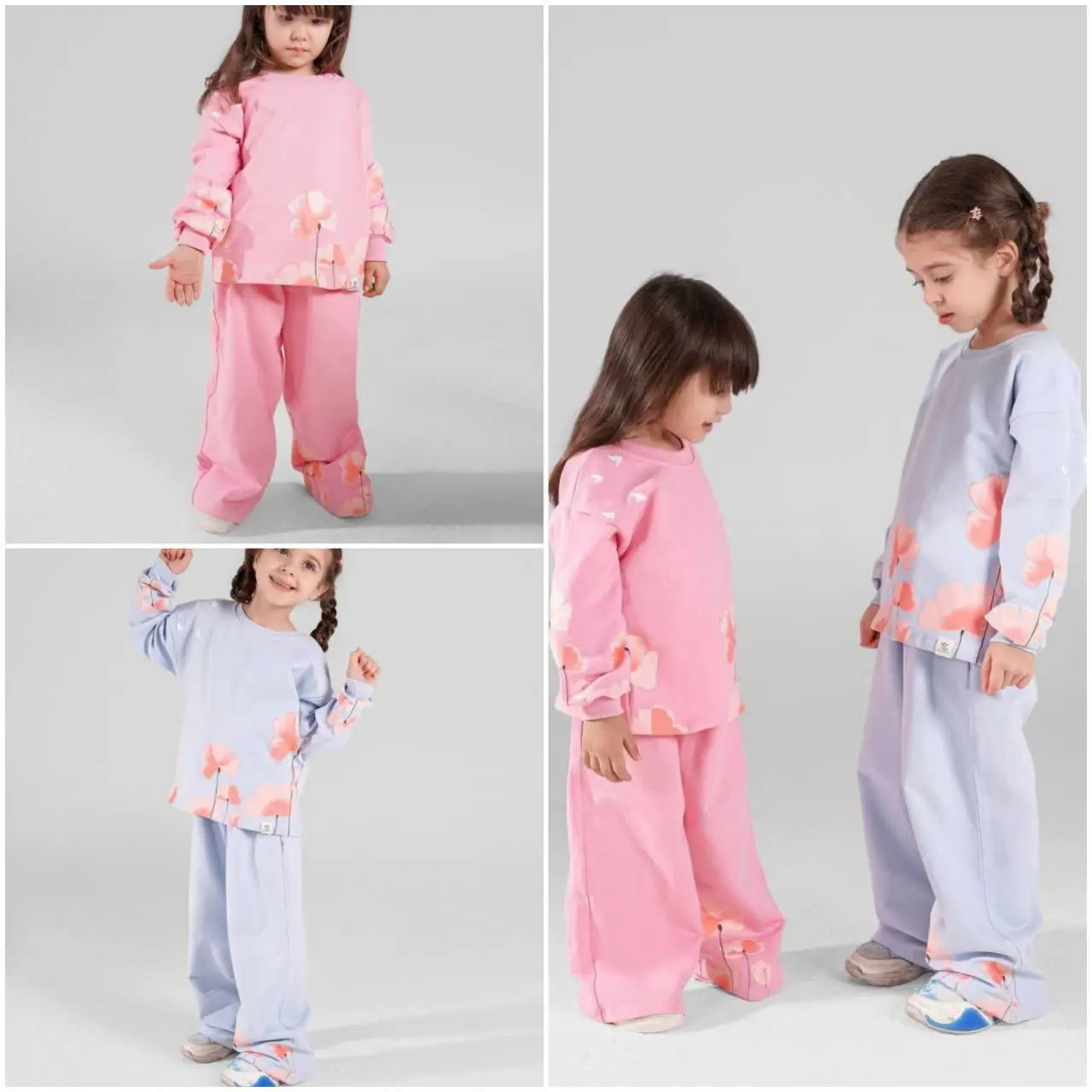 🍂🧡|•کراپ و شلوار Flower•|🍂🧡
