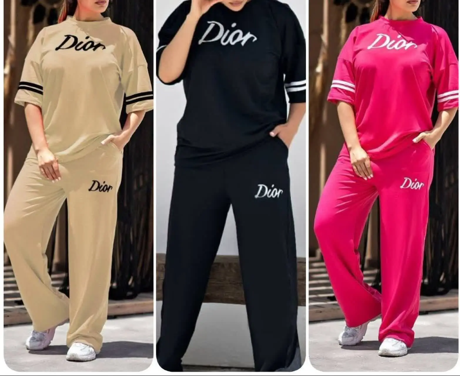 ❤️نام: تیشرت و شلوار Dior
