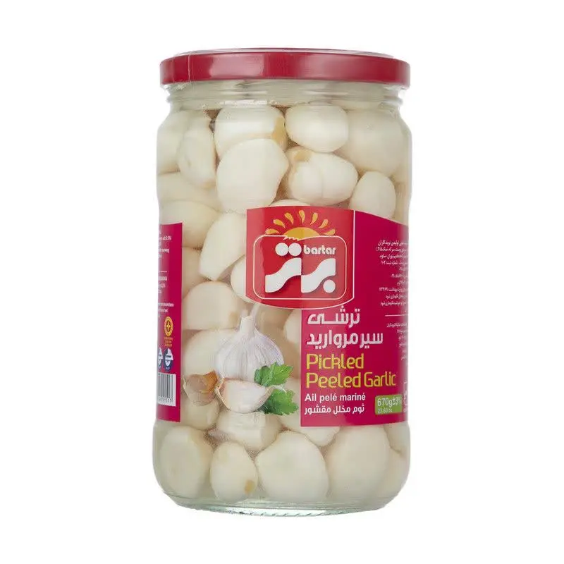 🔥ترشی سیر مروارید ریز برتر 🔥
