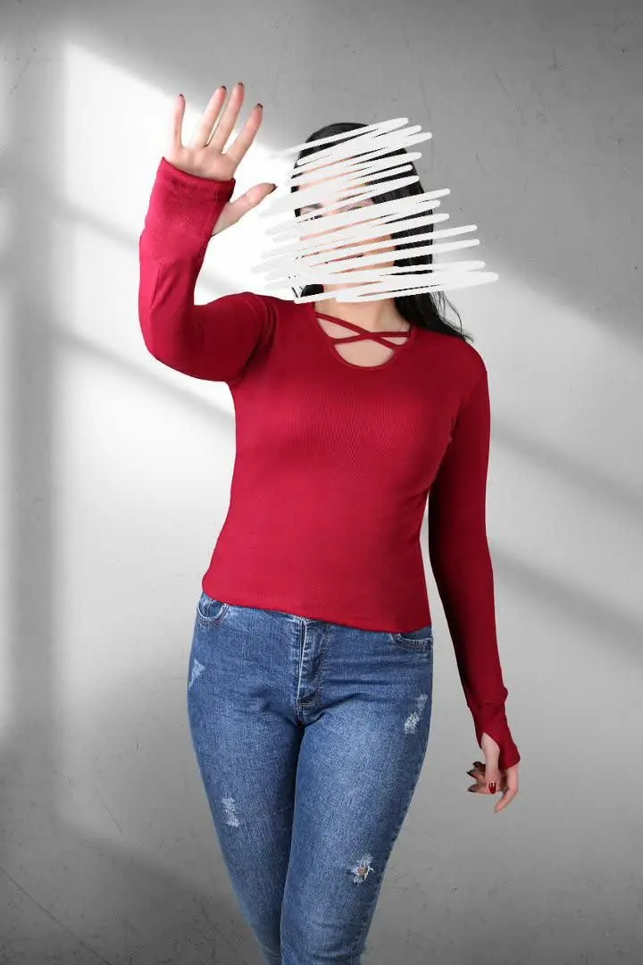 🖋نام: بلوز زنانه یقه بندی
