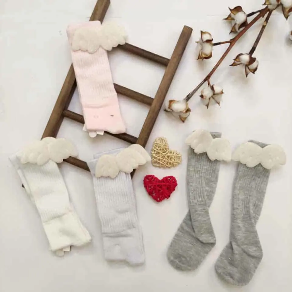 جوراب طرح فرشته نوزادی و کودک کد ۷۱۰۵۴ 
