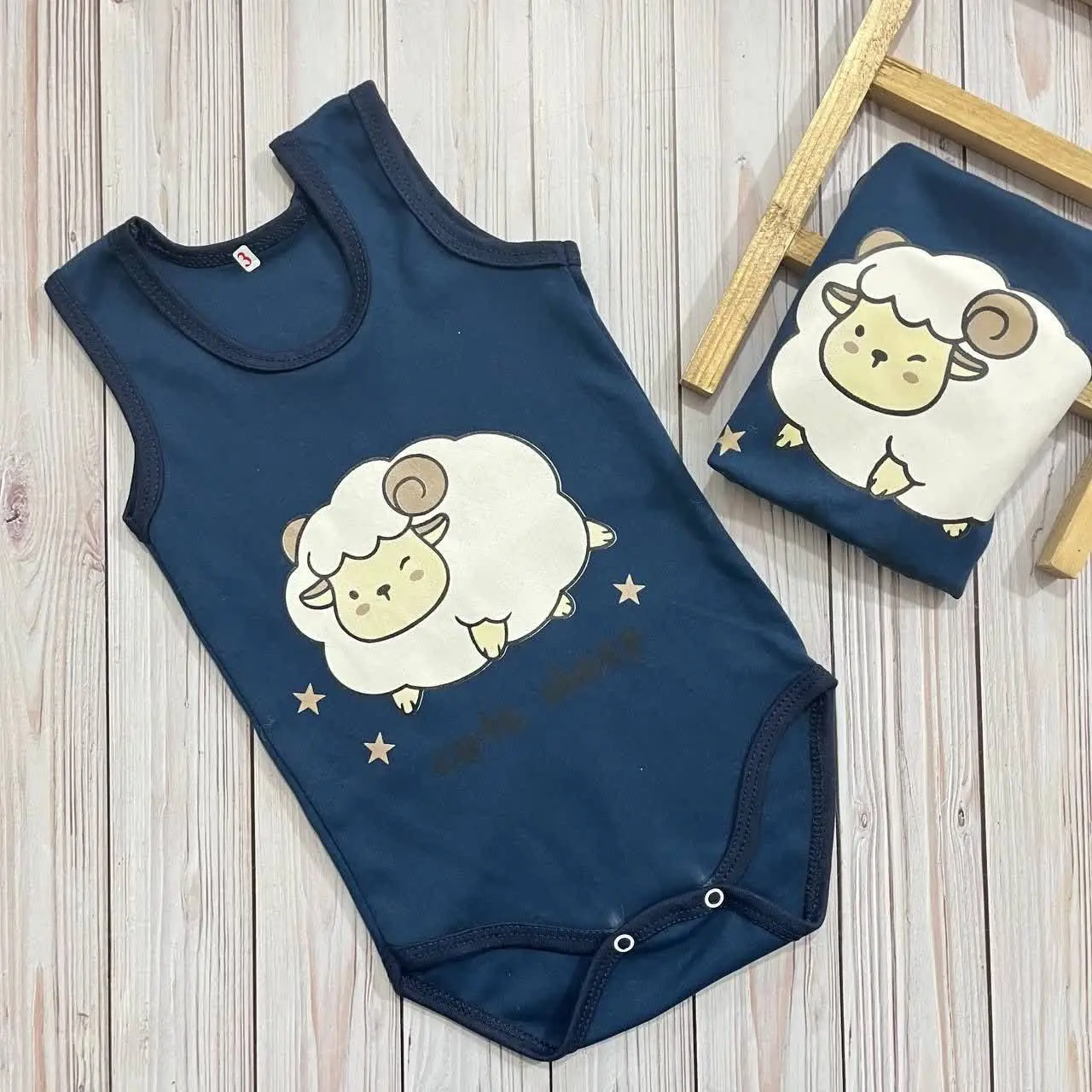 زیردکمه طرح ببعی سورمه ای😍
