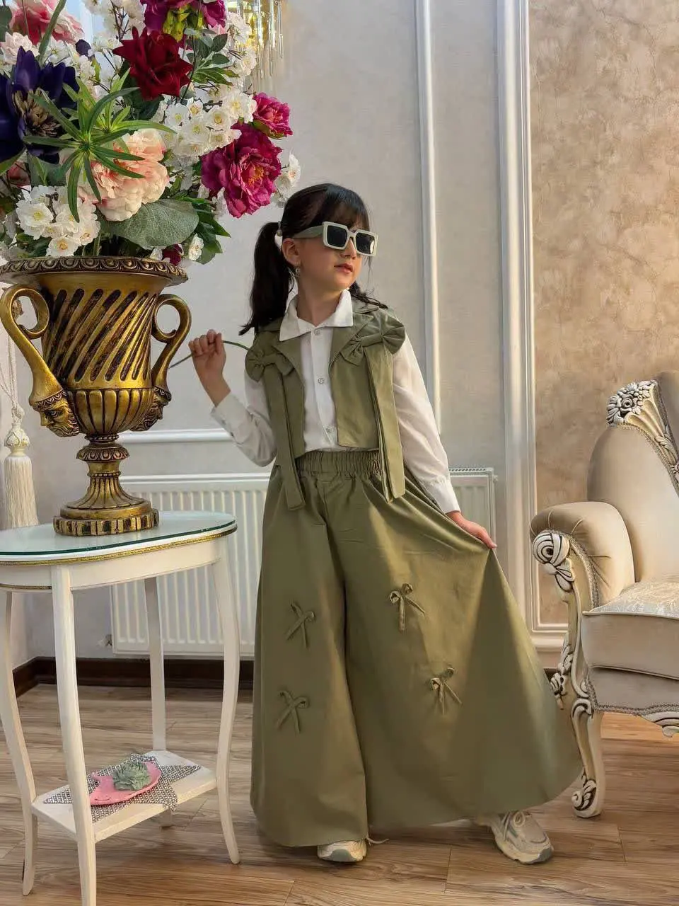 🎄 شومیز و جلیقه شلوار تمام...