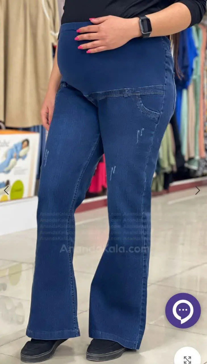 ❣️شلوار بارداری جین دمپا ❣️