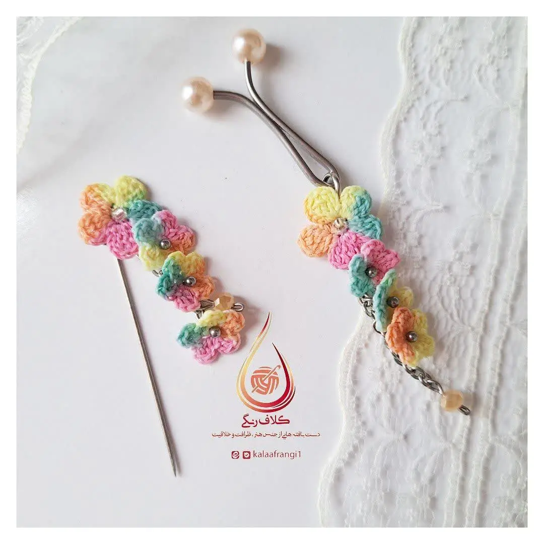 🔸گیره روسری مدل بهار ☺️
