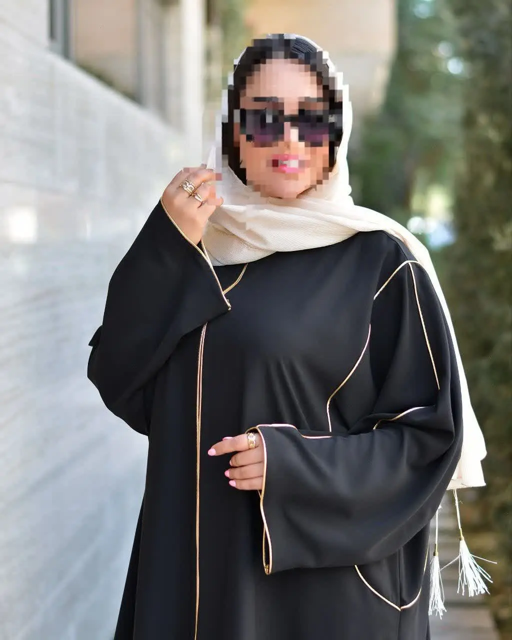 🌱 مانتو عبایی عطرا
