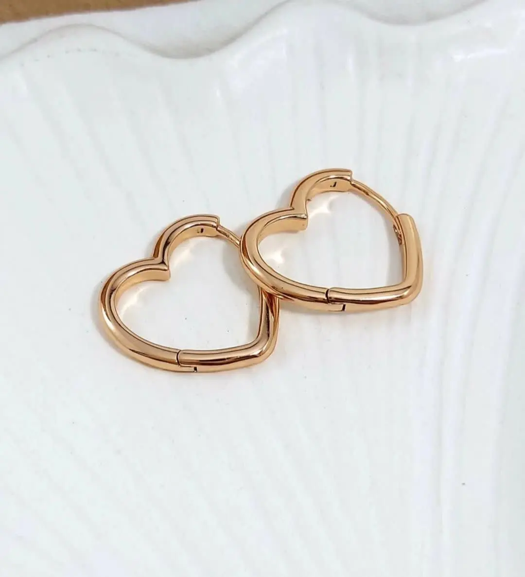 گوشواره قلبی ژوپینگ کد ۱۱۶۹