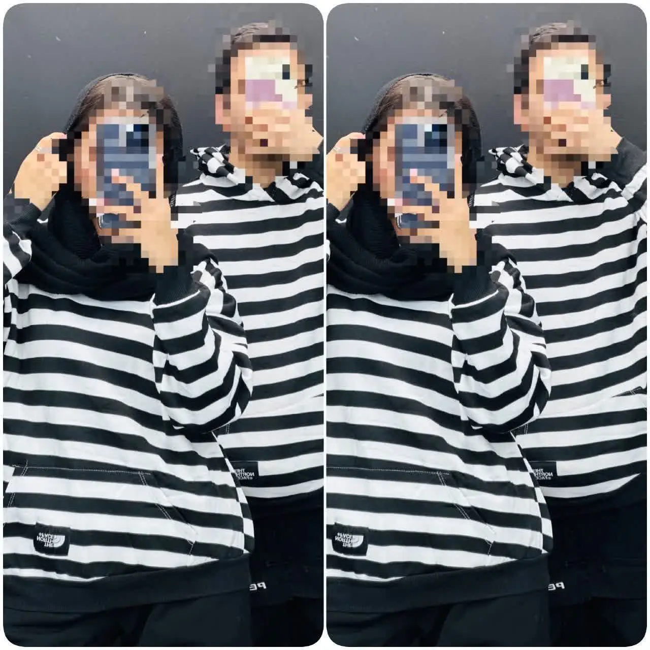 ❤️نام: ((هودی)) راه راه داخل کرکی
