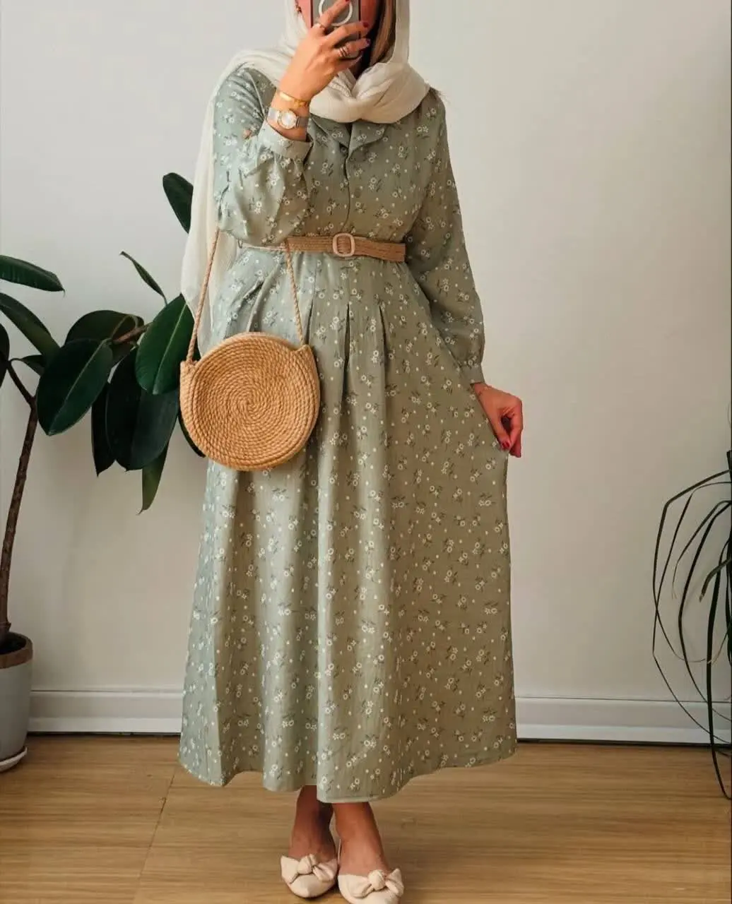 🦋نام محصول: گل چهره کمربندکنفی🌼
