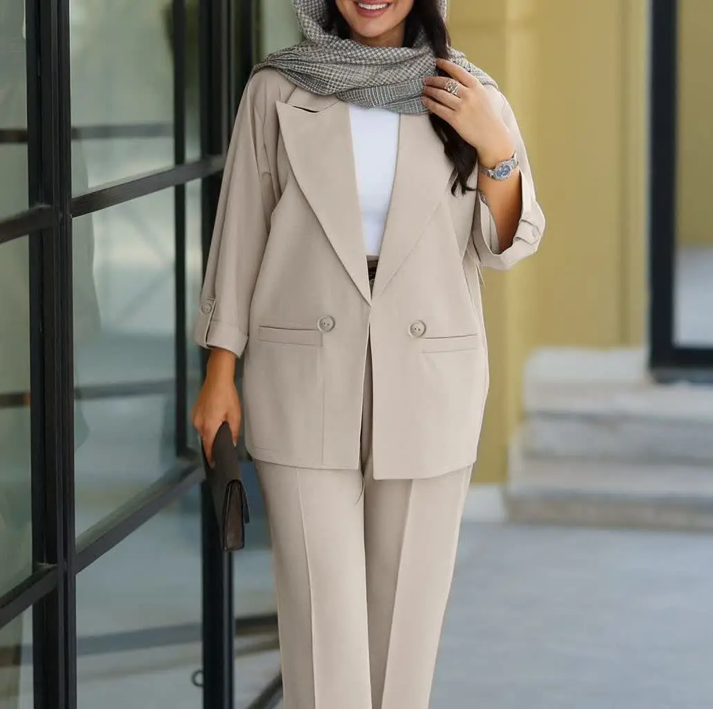 👗 کت و شلوار مدل ارغوان