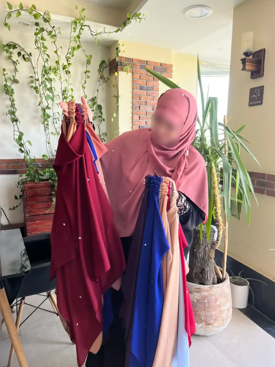 روسری تکرنگ نگیندار 🥰😍