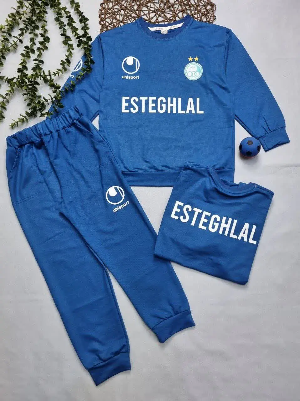 🍀بلوز شلوار استقلال پسرانه🧑