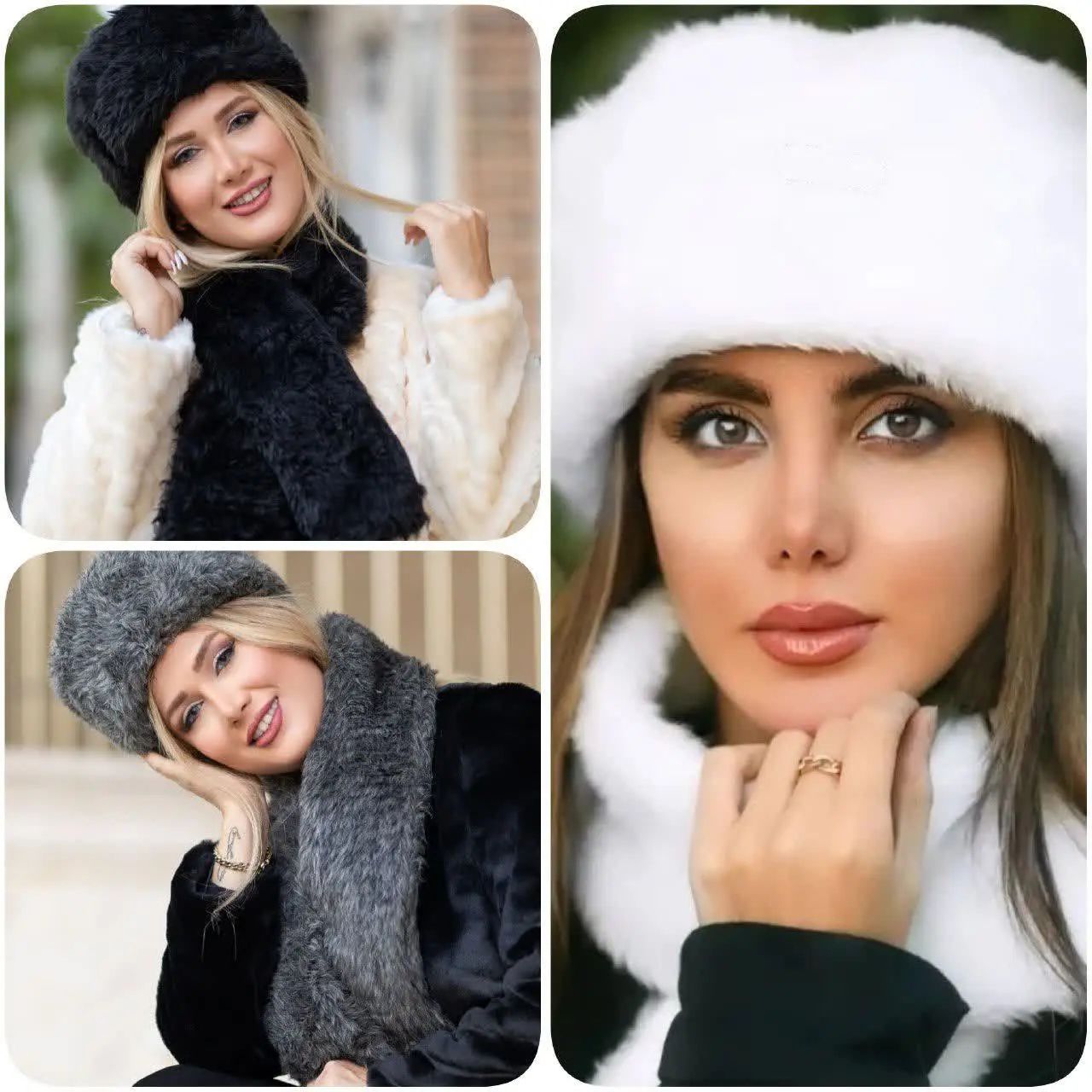 ❤️نام: شال و کلاه روسی
