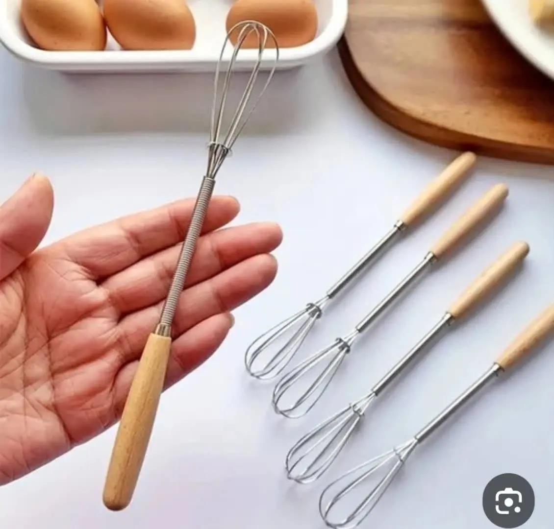 مینی همزن دسته چوبی. 
