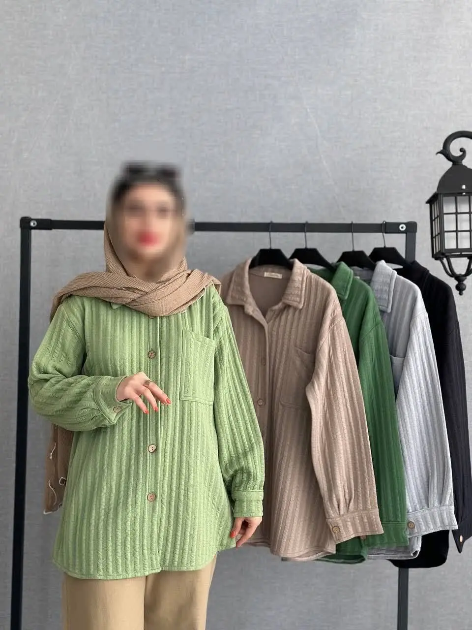 🛍نام مانتوپاییزه فیتیله ای🍂
