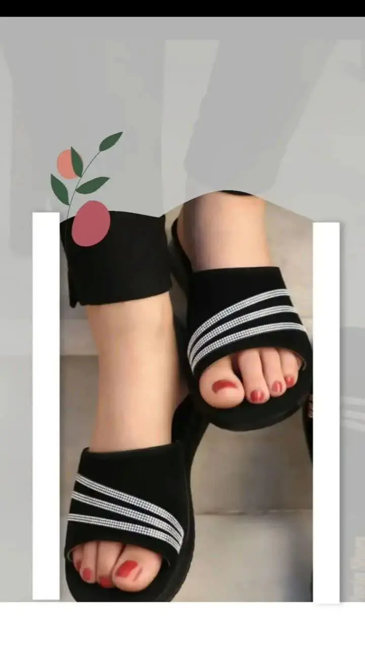 صندل زنانه نگین دار 👡
