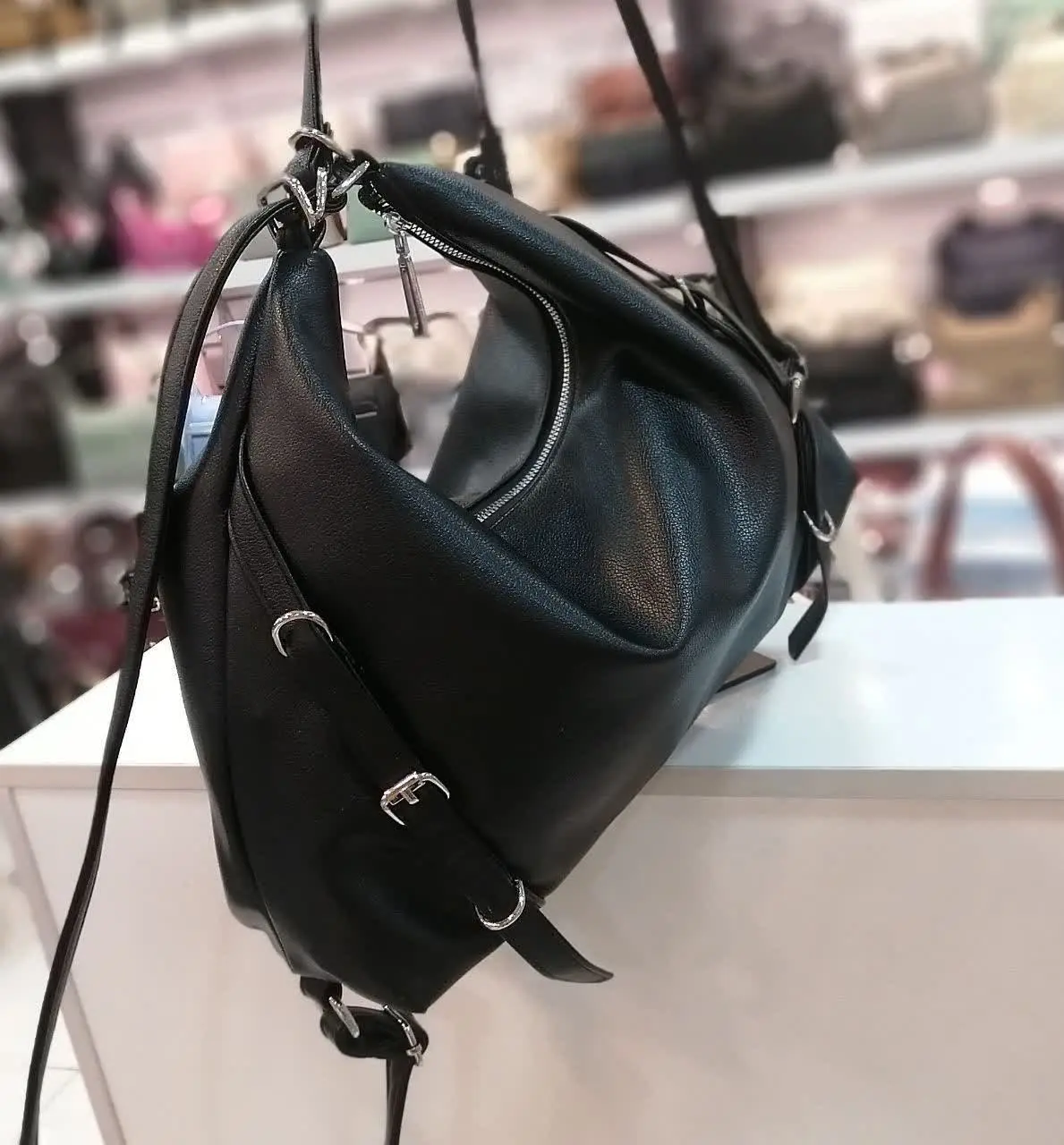 زنانه دو کاره جا دار آستر خارجی 
