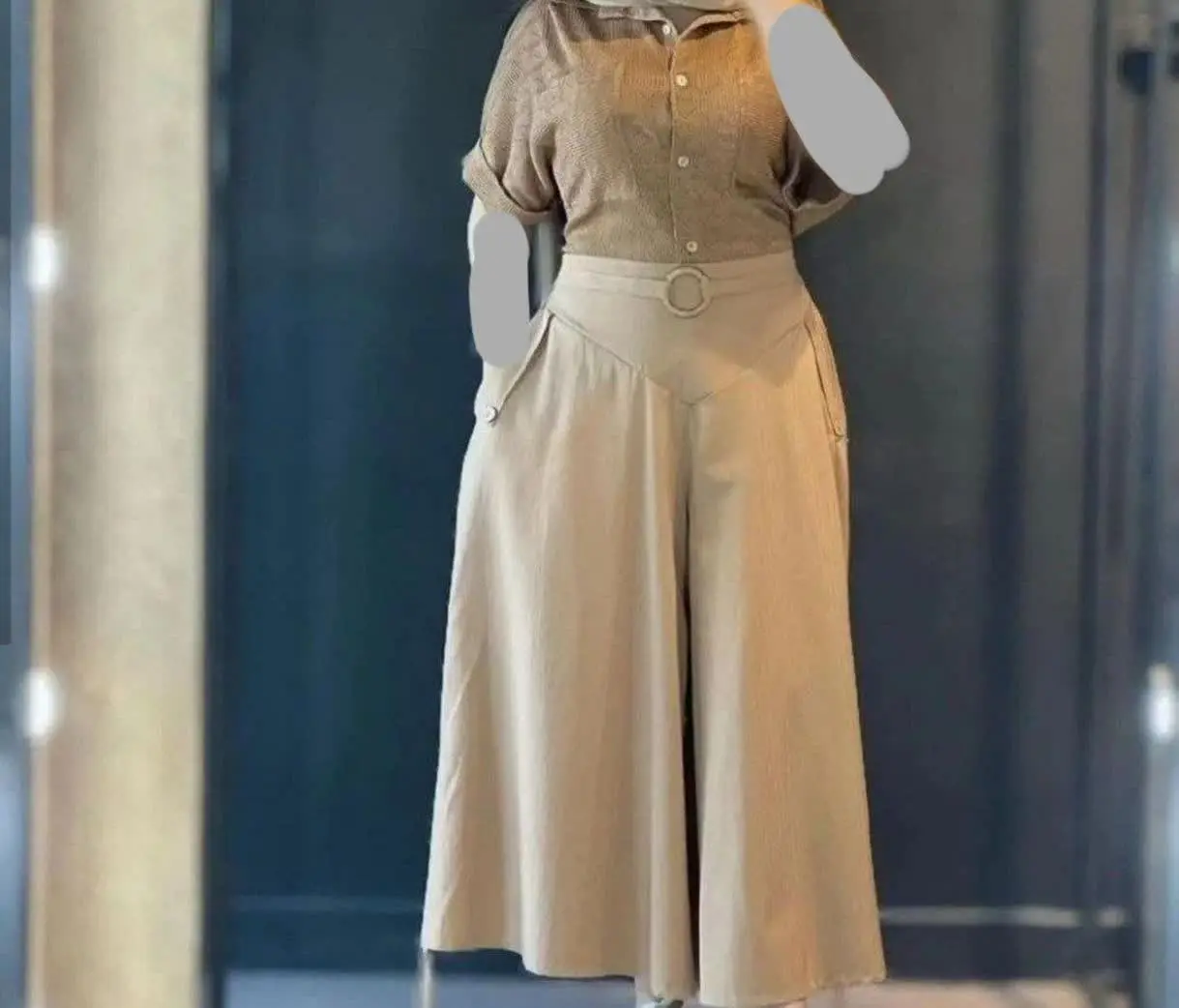 👚نام: شلوار دامنی لنین 💥💫
