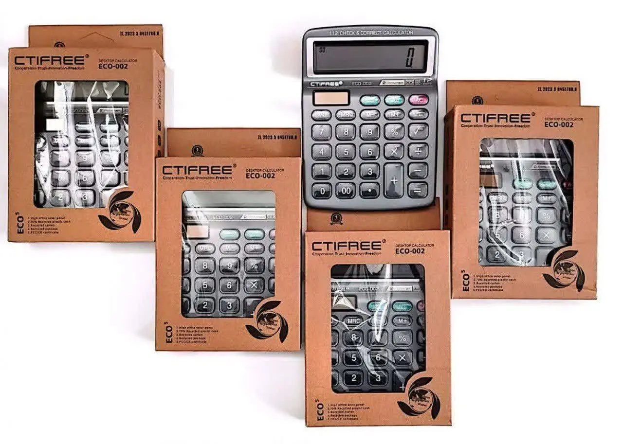 ماشین حساب بزرگ CTIFREE کد ECO_۰۰۲
