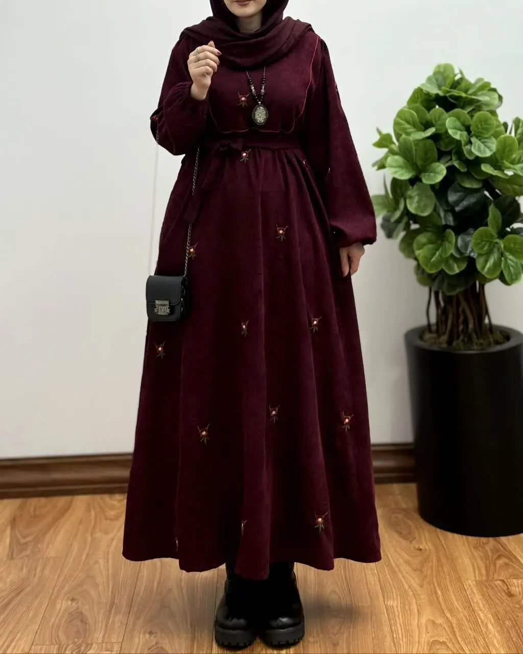 پیراهن مانتویی مزونی ترنم