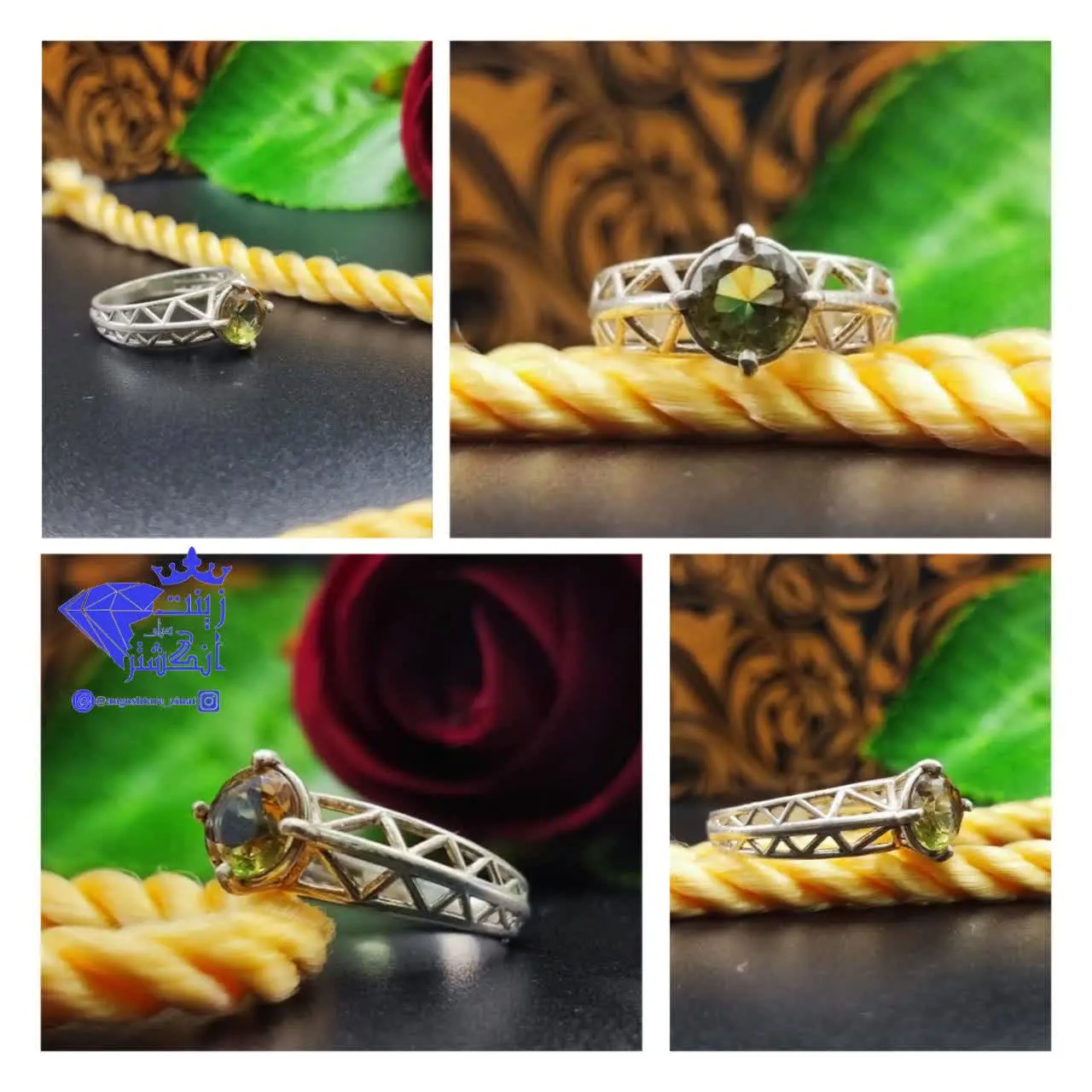 #انگشتر_زنانه_الکساندریت
